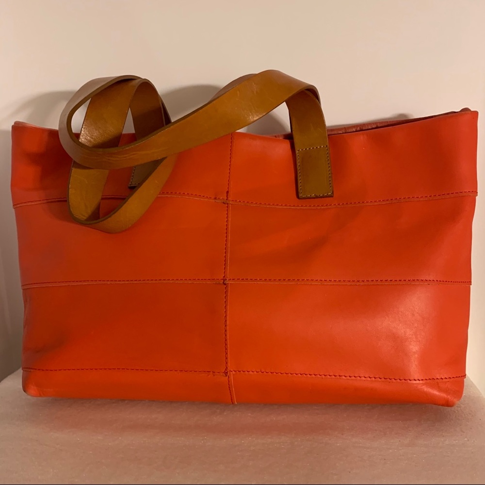 Giniluse Italian Leather Tote Bag